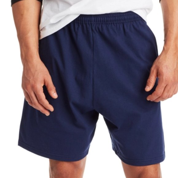 Hanes | Men's Blue jersey shorts size 2X - Picture 1 of 5
